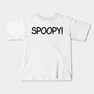 Halloween Spoopy Design Kids T-Shirt